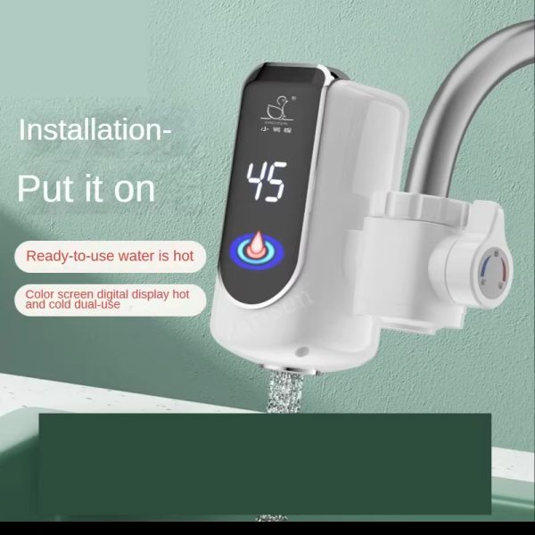 3000W Instant Electric Water Heater Tap – Tankless Hot & Cold Faucet | Instant Heating Kitchen & Bathroom Faucet