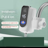 3000W Instant Electric Water Heater Tap – Tankless Hot & Cold Faucet | Instant Heating Kitchen & Bathroom Faucet