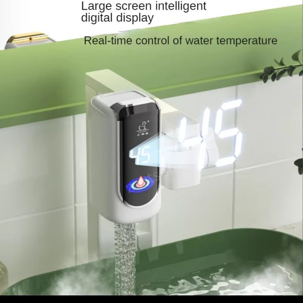 3000W Instant Electric Water Heater Tap – Tankless Hot & Cold Faucet | Instant Heating Kitchen & Bathroom Faucet