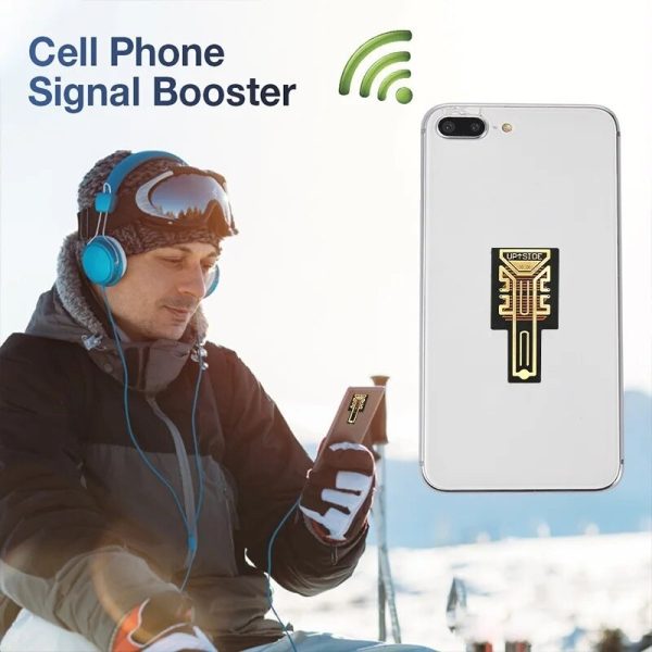 Mobile Signal Booster Sticker – Portable Cell Phone Network Enhancer for Stronger Reception