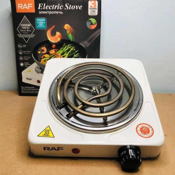 Raf Electric Stove – Coil Hot Plate Cooker | Electric Cooking Stove for Kitchen | Single Burner Electric Cholha