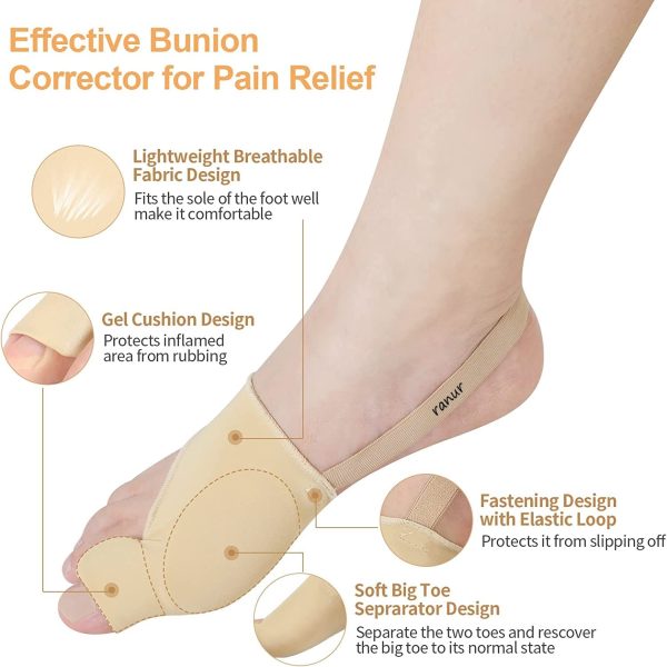 Smart Bunion Corrector Socks – Toe Separator & Foot Alignment Support for Pain Relief & Foot Care