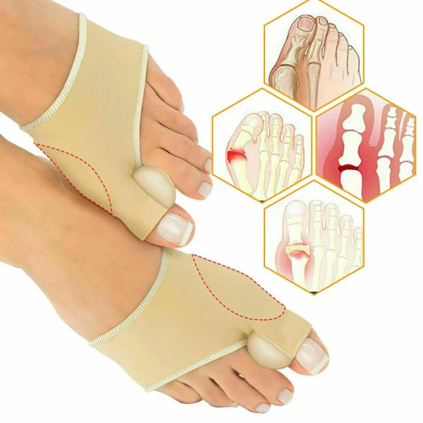 Smart Bunion Corrector Socks – Toe Separator & Foot Alignment Support for Pain Relief & Foot Care