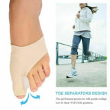 Smart Bunion Corrector Socks – Toe Separator & Foot Alignment Support for Pain Relief & Foot Care