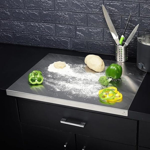 Premium Stainless Steel Cutting Board – Easy to Clean & Rust-Resistant (41x33cm)
