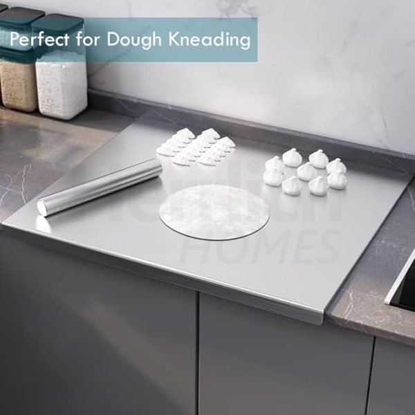 Premium Stainless Steel Cutting Board – Easy to Clean & Rust-Resistant (41x33cm)