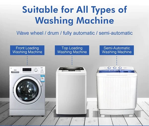 Washing Machine Cleaning Tablets – Deep Cleaner for Front & Top Loaders | Removes Odor, Residue & Buildup