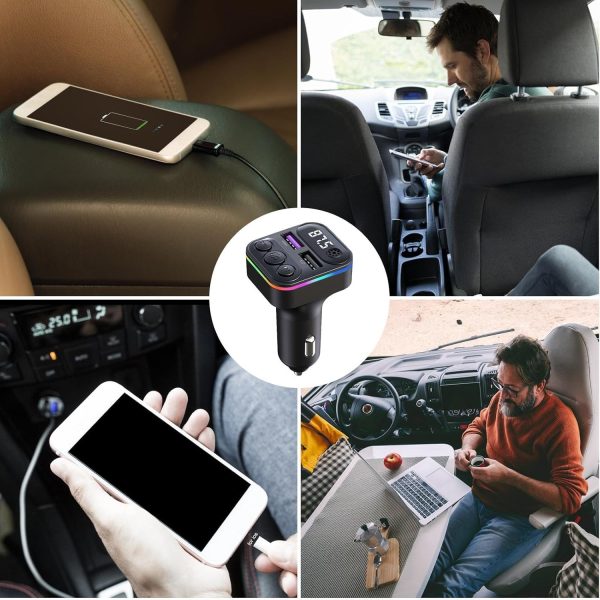 X8 Multifunctional Car MP3 Player – Wireless FM Transmitter & Modulator with 3.1A USB Charger
